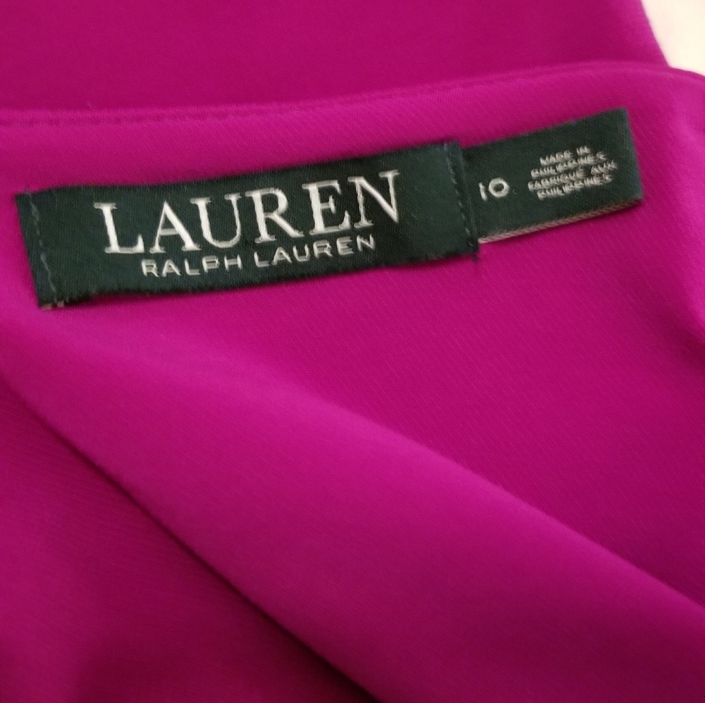 Fushia Ralph Lauren dress